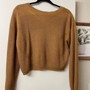 Women's Mustard Sweater